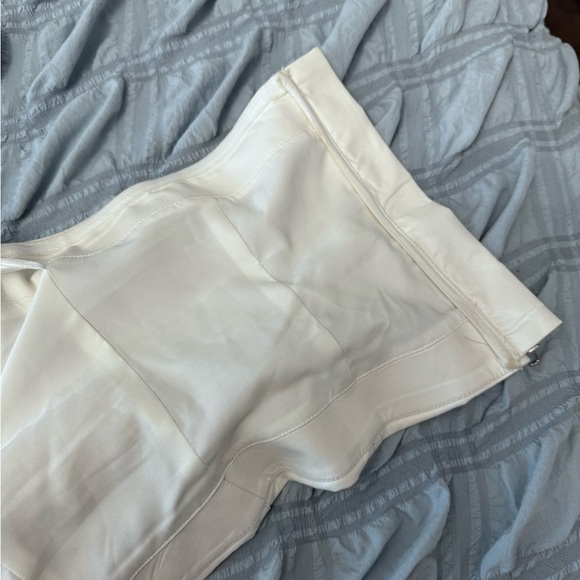 Lovers and Friends Nova Faux Leather Bustier in Bone S - Picture 9 of 12